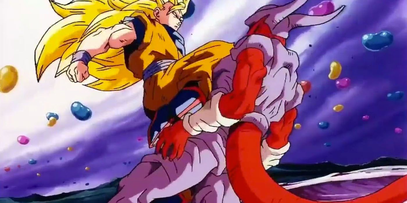 Super Saiyan 3 Goku vs Janemba