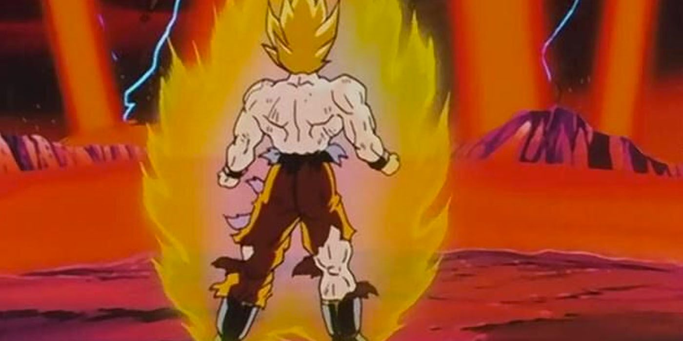 Super Saiyan Goku on Namek dying