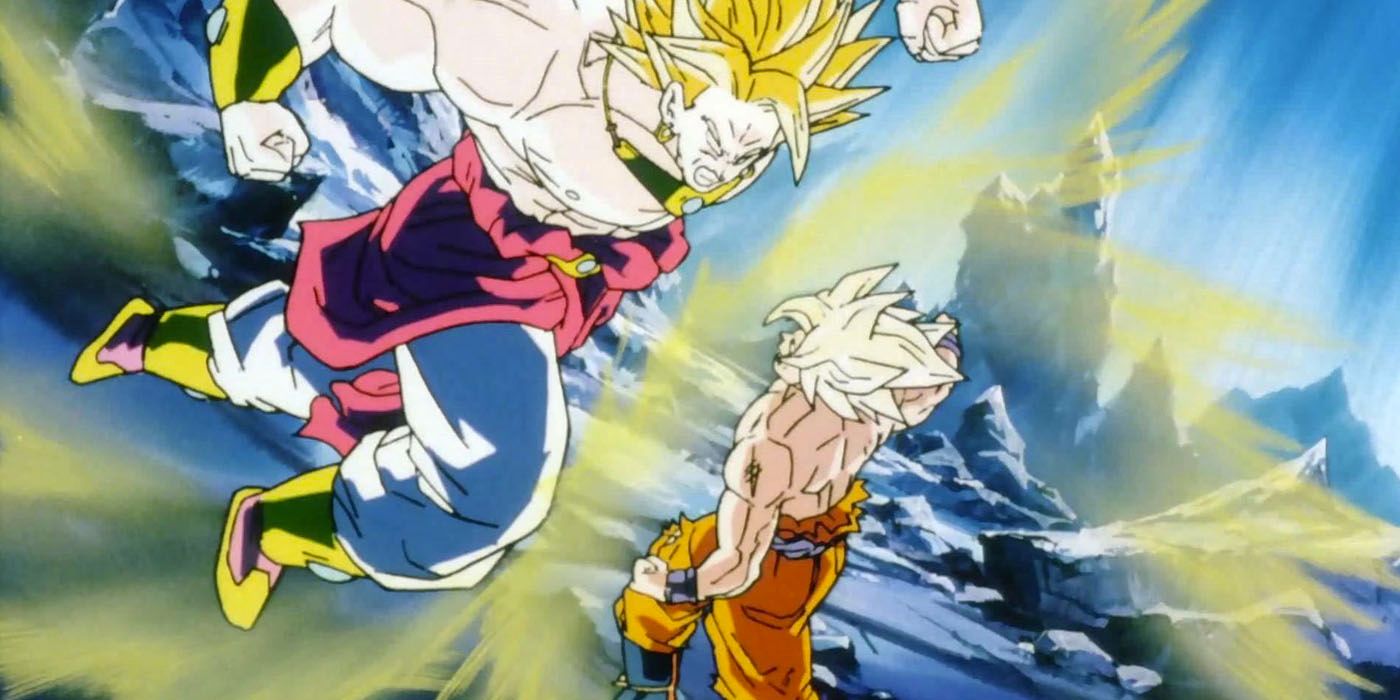 Super Saiyan Goku vs Broly The Legendary Super Saiyan Dragon Ball Z