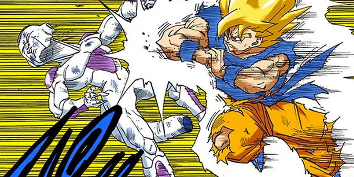 Super Saiyan Goku vs Frieza