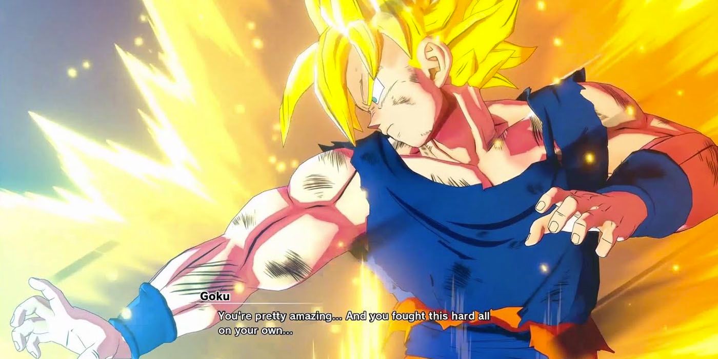Super Saiyan Goku vs Kid Buu Spirit Bomb Genki Dama