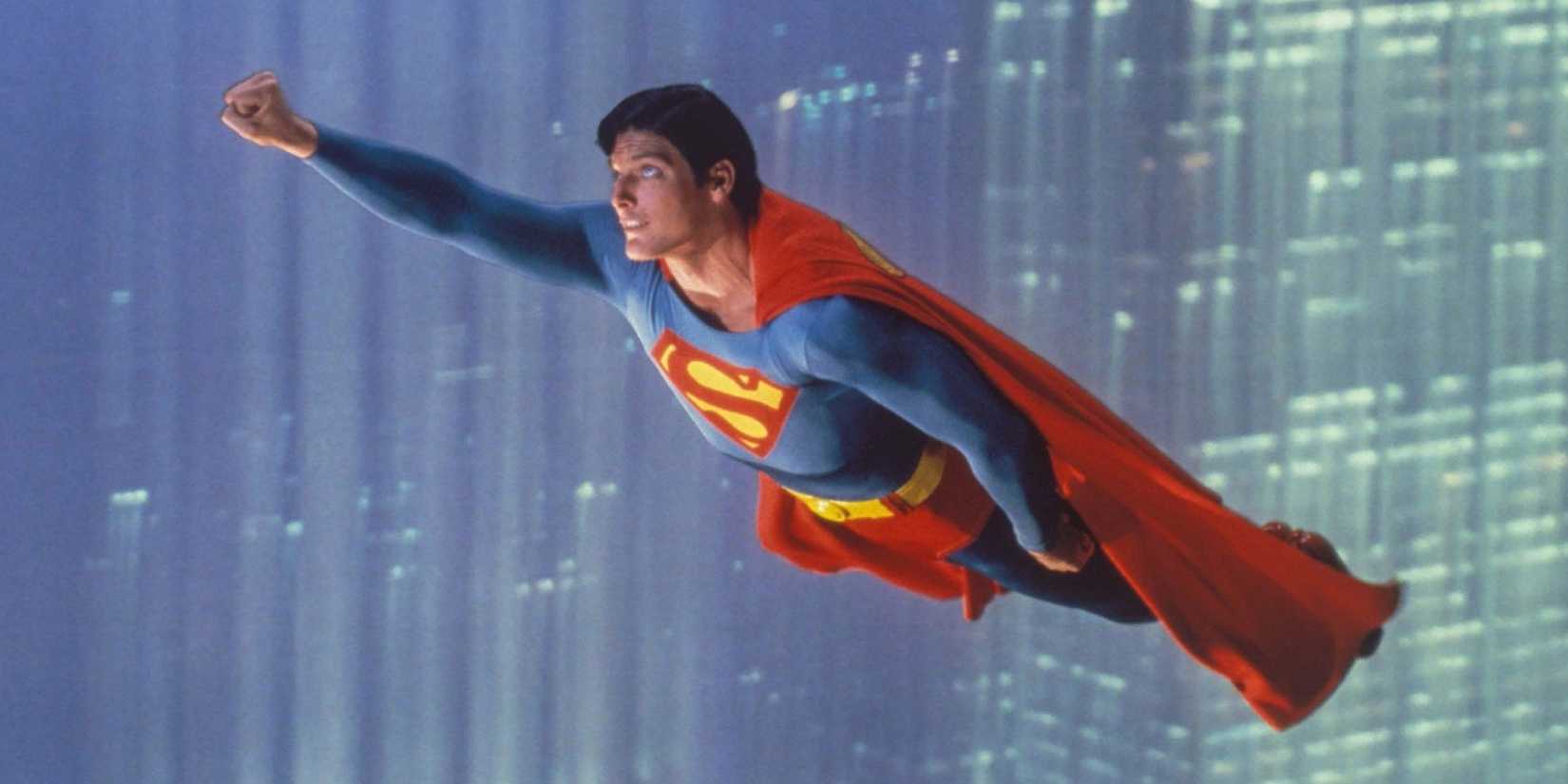 Superman The Movie flying