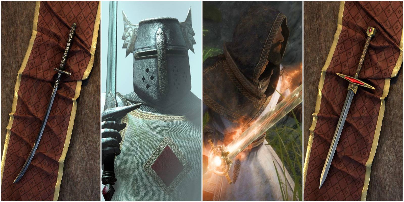 Ebony Blade, Sword Of The Crusader, Dawnbreaker, Chrysamere