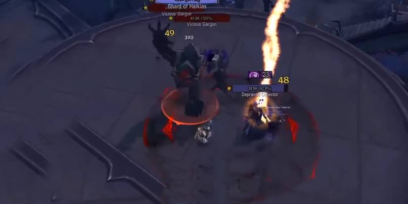 Tanking a boss attack in WoW - World of Warcraft Tank Guide