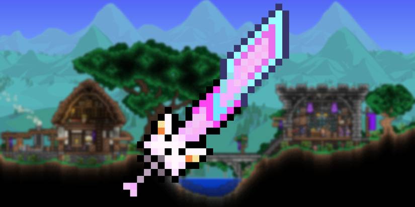 Meowmere in Terraria