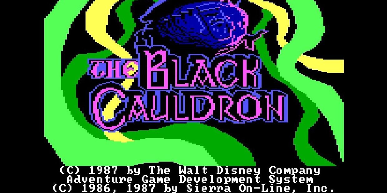 The Black Cauldron Game 1986