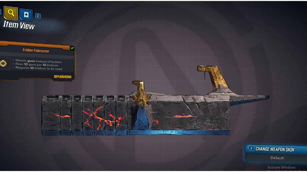 The Eridian Fabricator