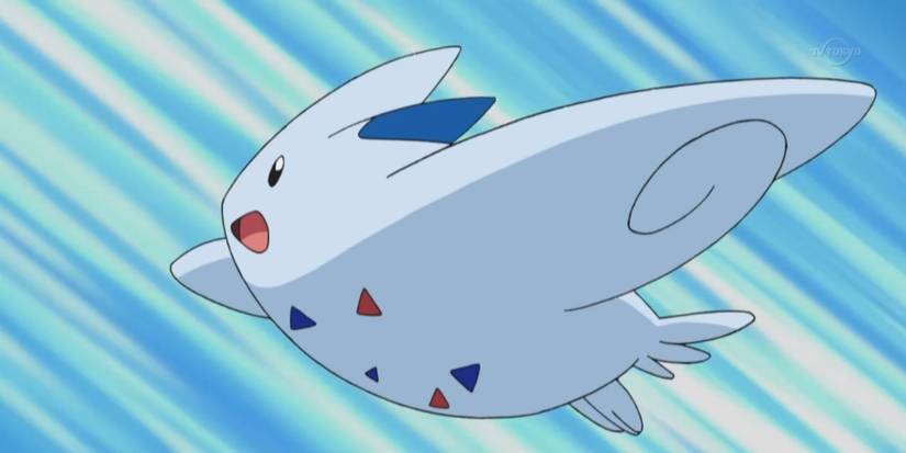 Togekiss Flying in the Pokemon Anime