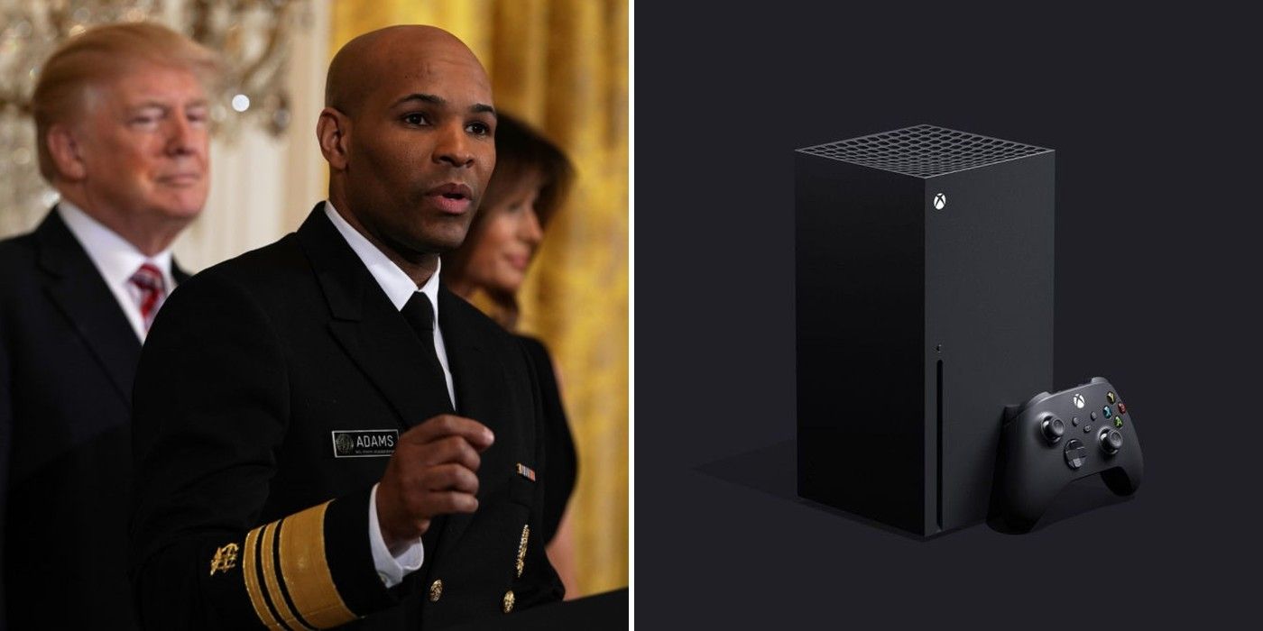 US Surgeon General Jerome Adams Xbox