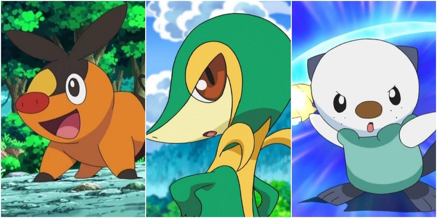 Pokémon Gen 5 Starters