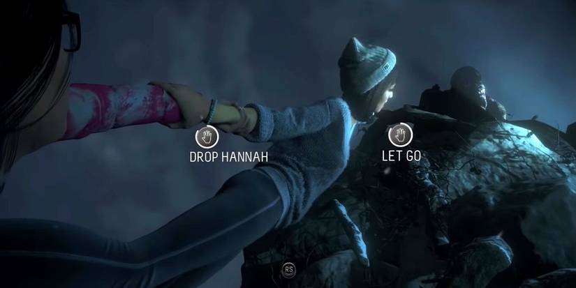 Until Dawn Beth And Hannah Escaping Stranger