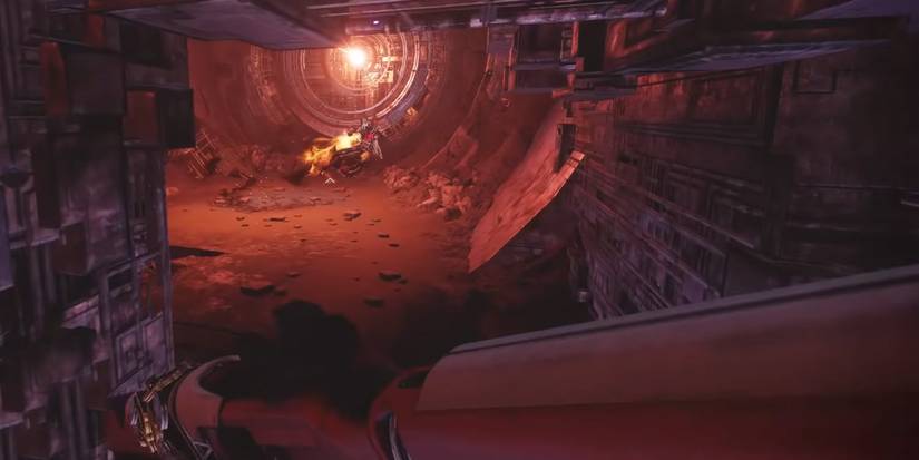 Using the ceiling to speed up - Destiny 2 Hunter DPS Tips