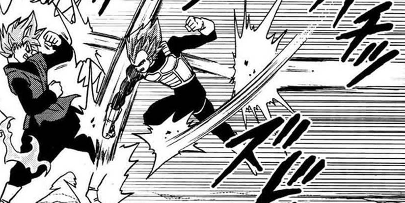 Vegeta vs Goku Black