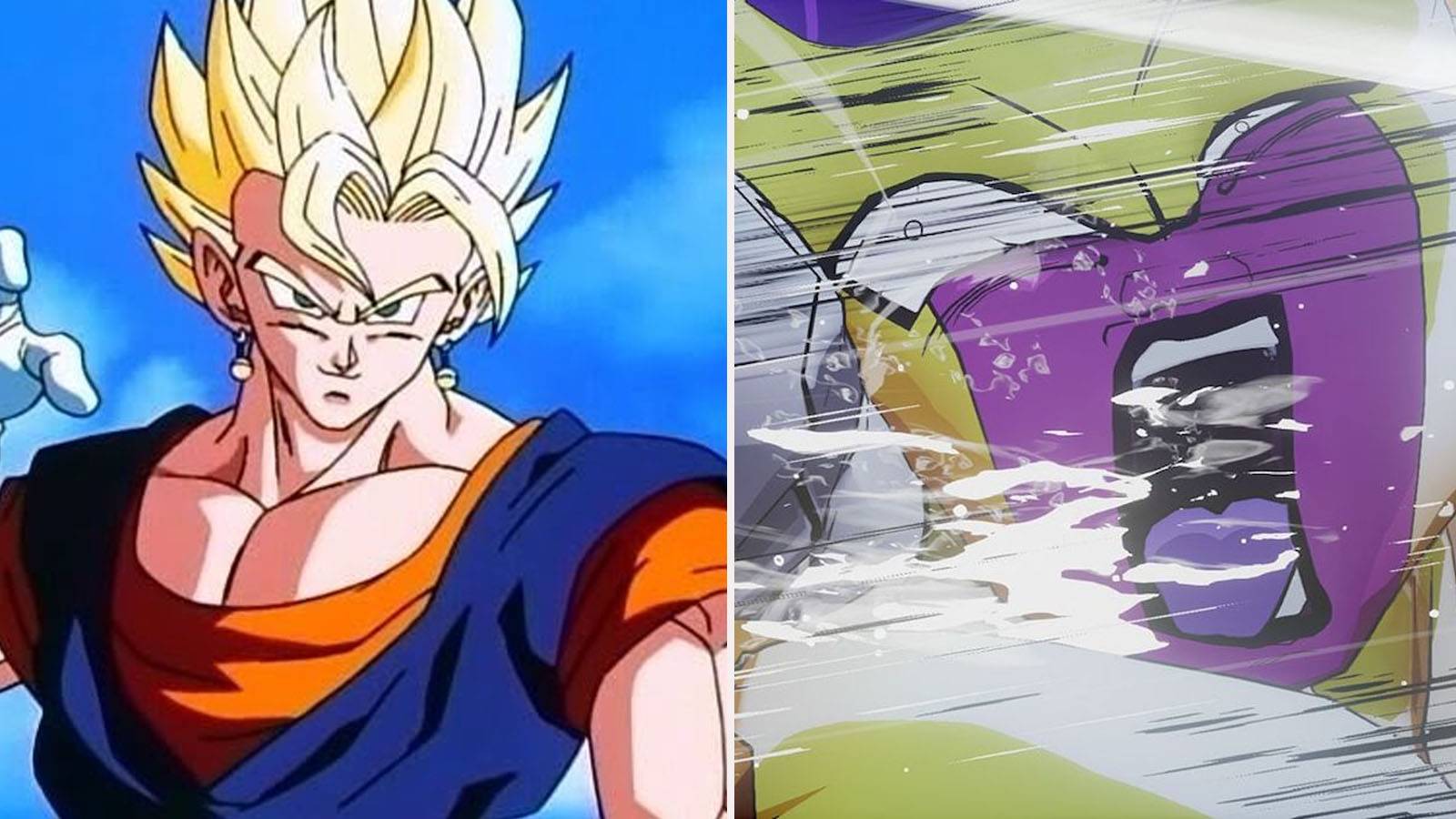 Vegetto vs Golden Frieza