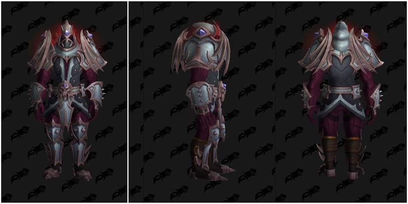 Venthyr Burnished Leather Set World of Warcraft Shadowlands