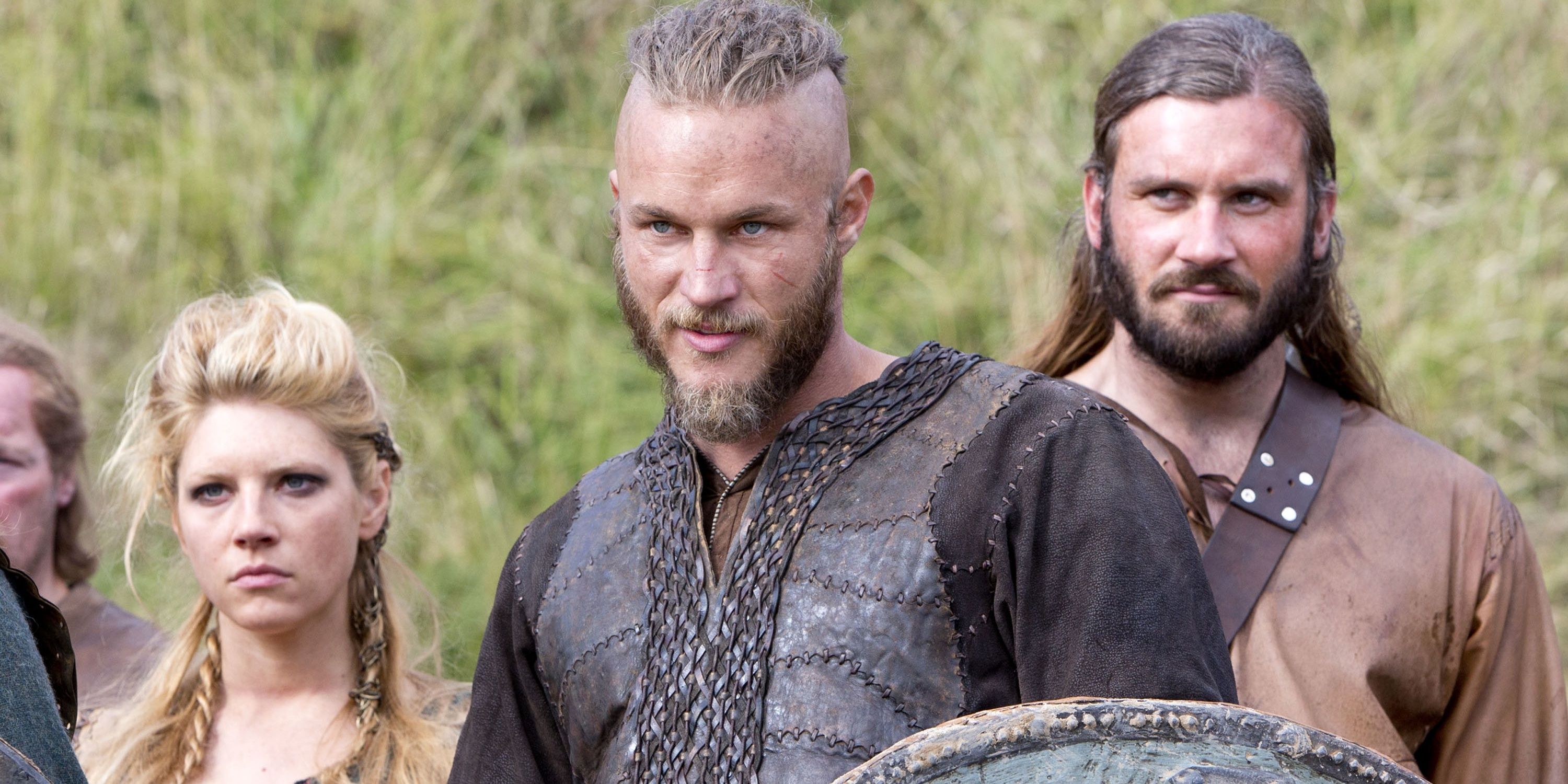 Ragnar, Lagertha, and Rollo in Vikings