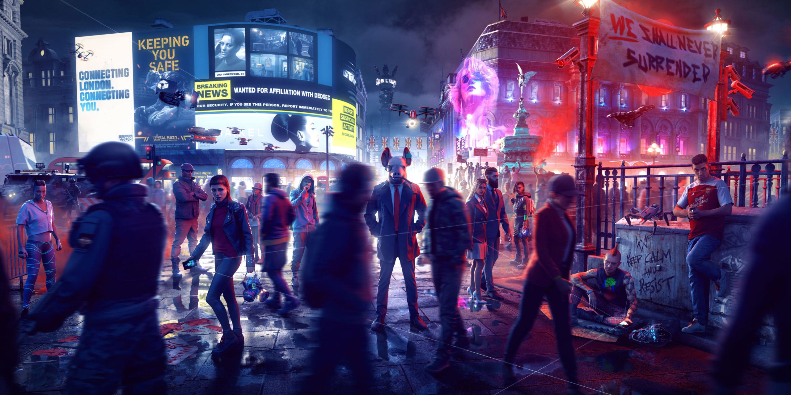 Watch Dogs Masked Freedom Fighters cover art