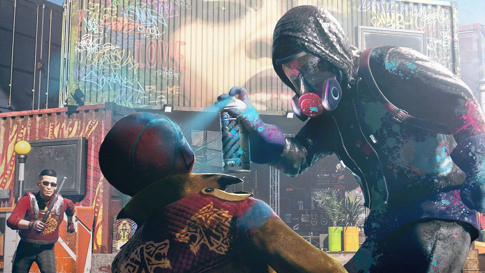 Cutscene in Watch Dogs Legion