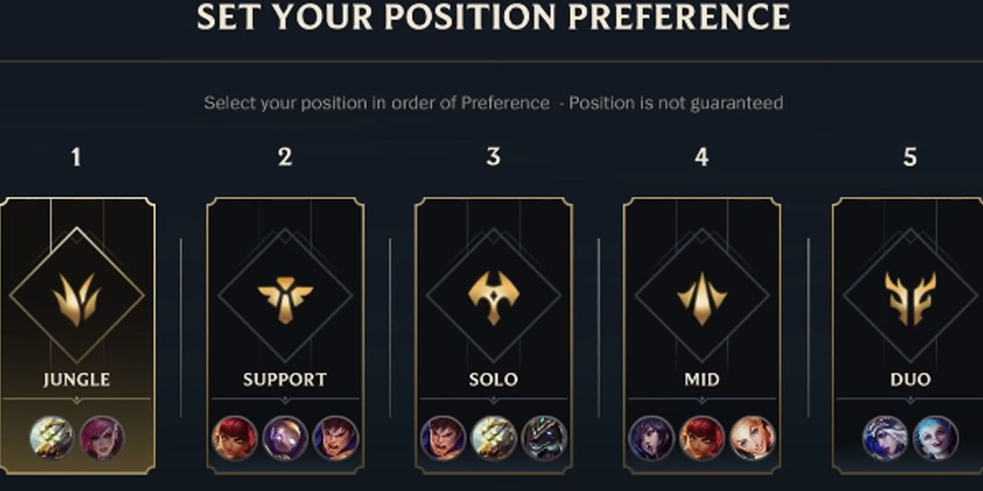 Wild Rift Changes From Summoners Rift - Position Preference