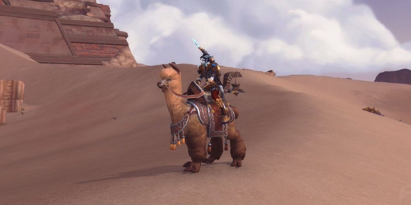 World Of Warcraft screenshot ride Alpaca mount