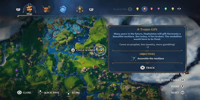 a trojan gift quest in Immortals Fenyx Rising.