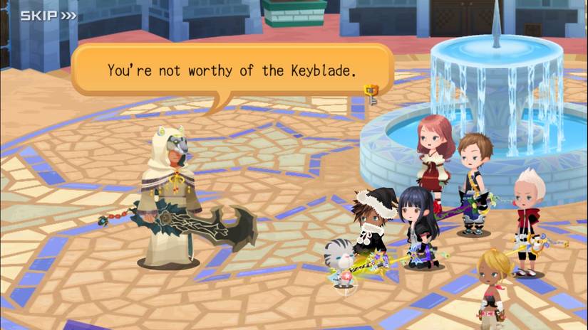aced unworthy kingdom hearts union x