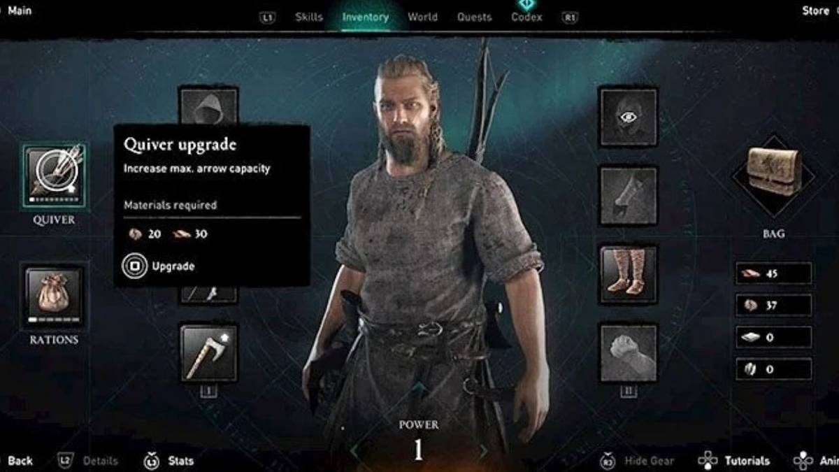 assassins creed valhalla quiver bug