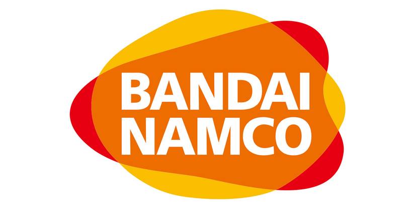 bandai namco logo orange yellow red