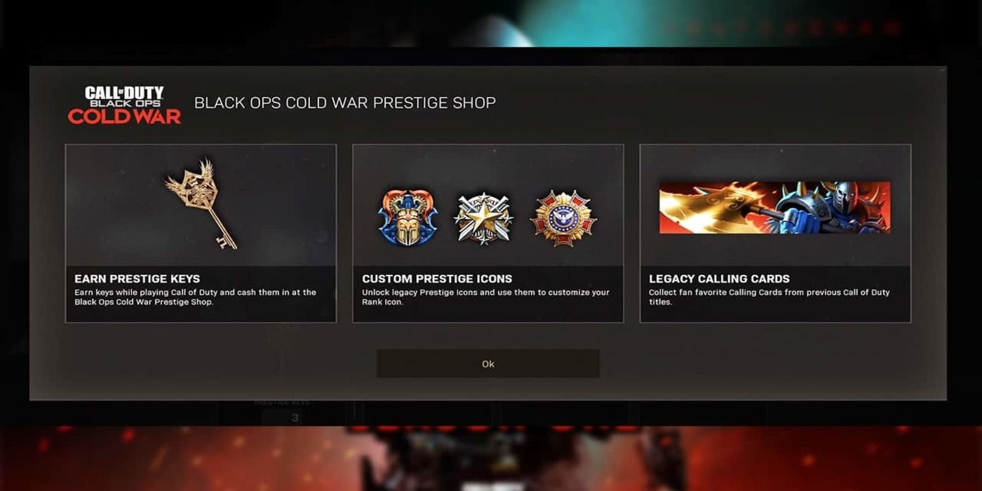 in-game breakdown of bocw prestige shop
