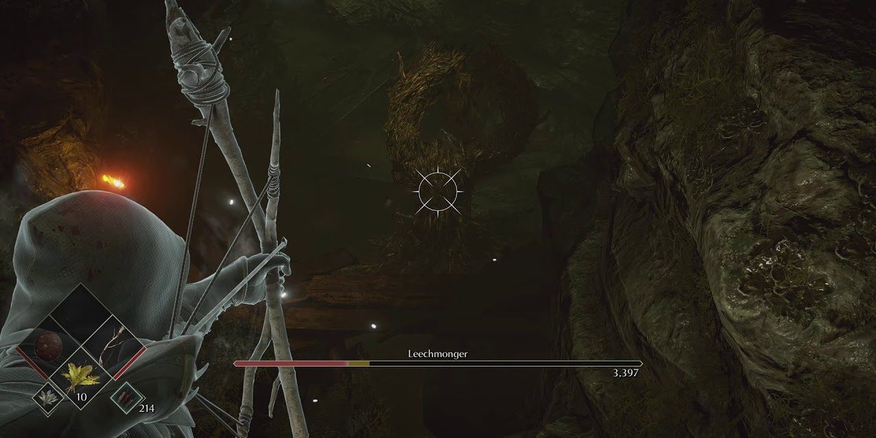 Player aiming bow Demon's Souls