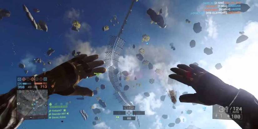 One of the many glitches found in Battlefield 4