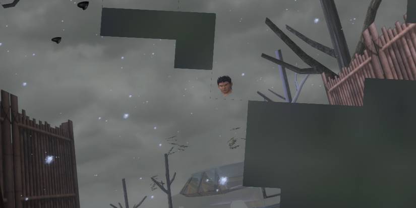 One of the many glitches found in Shenmue 1 & 2