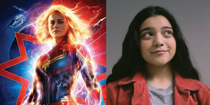 captain marvel brie larson iman vellani ms marvel