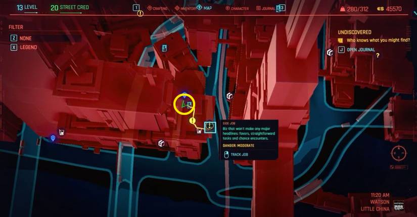 cyberpunk 2077 afterlife map