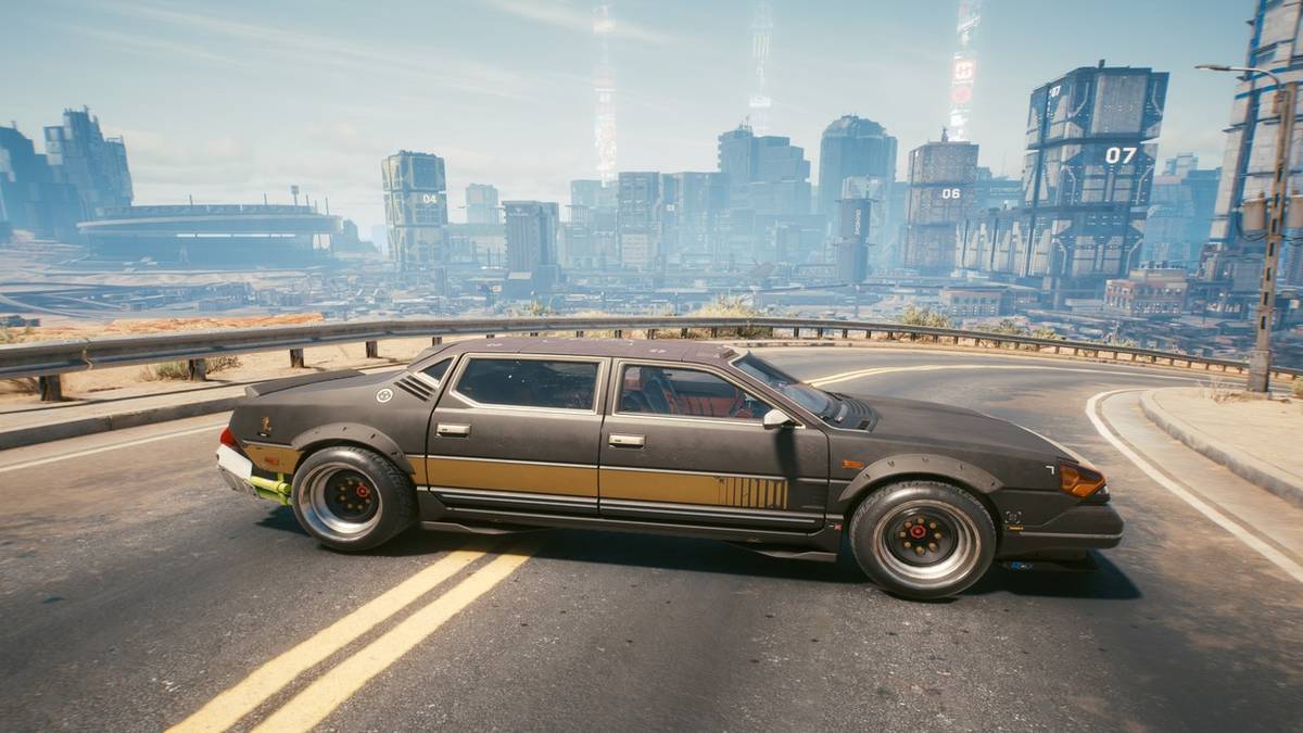 Cyberpunk 2077 car