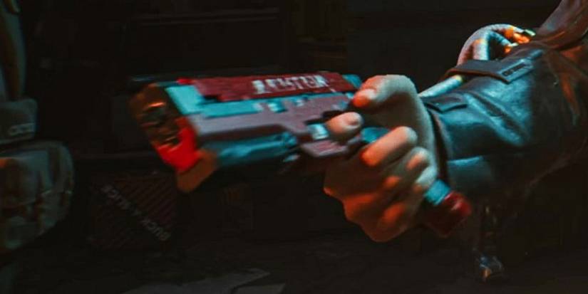 cyberpunk 2077 chaos tech pistol royce