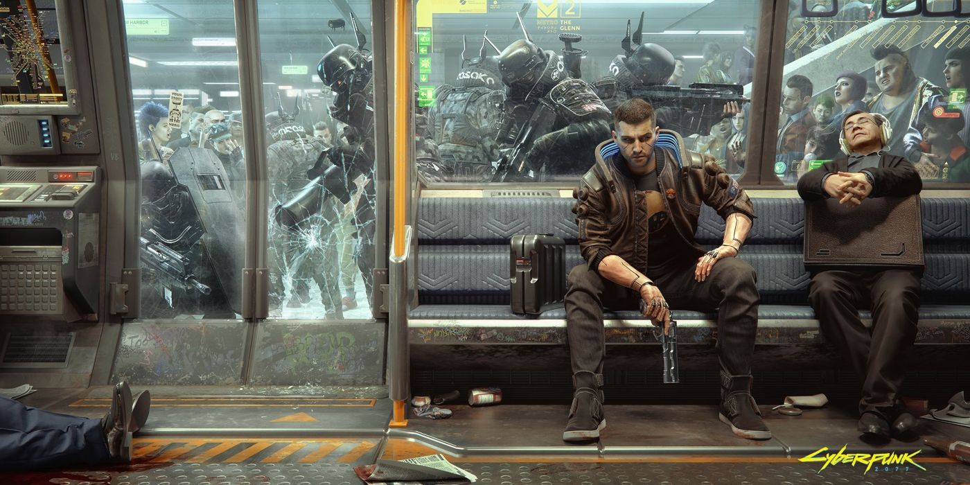 cyberpunk 2077 subway