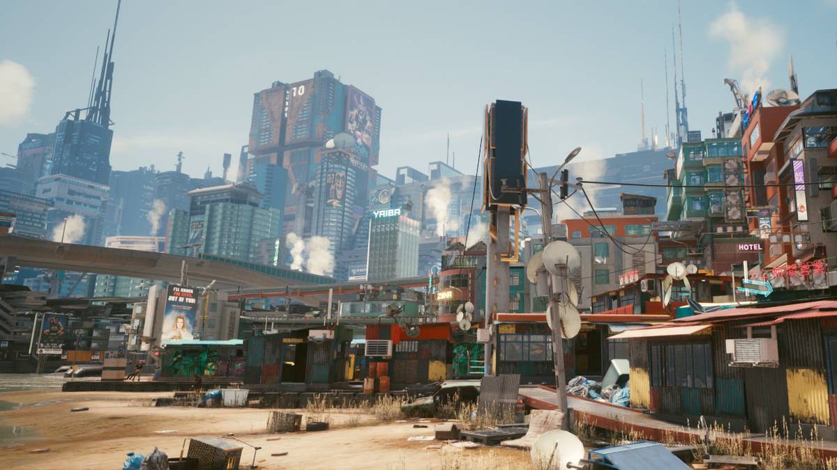 cyberpunk 2077 container with no future graffiti