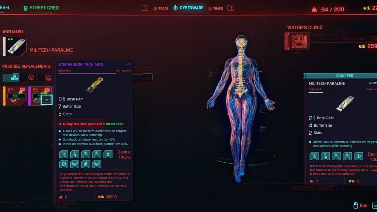 Cybeprunk 2077: The Netwatch Netdriver Mk.5