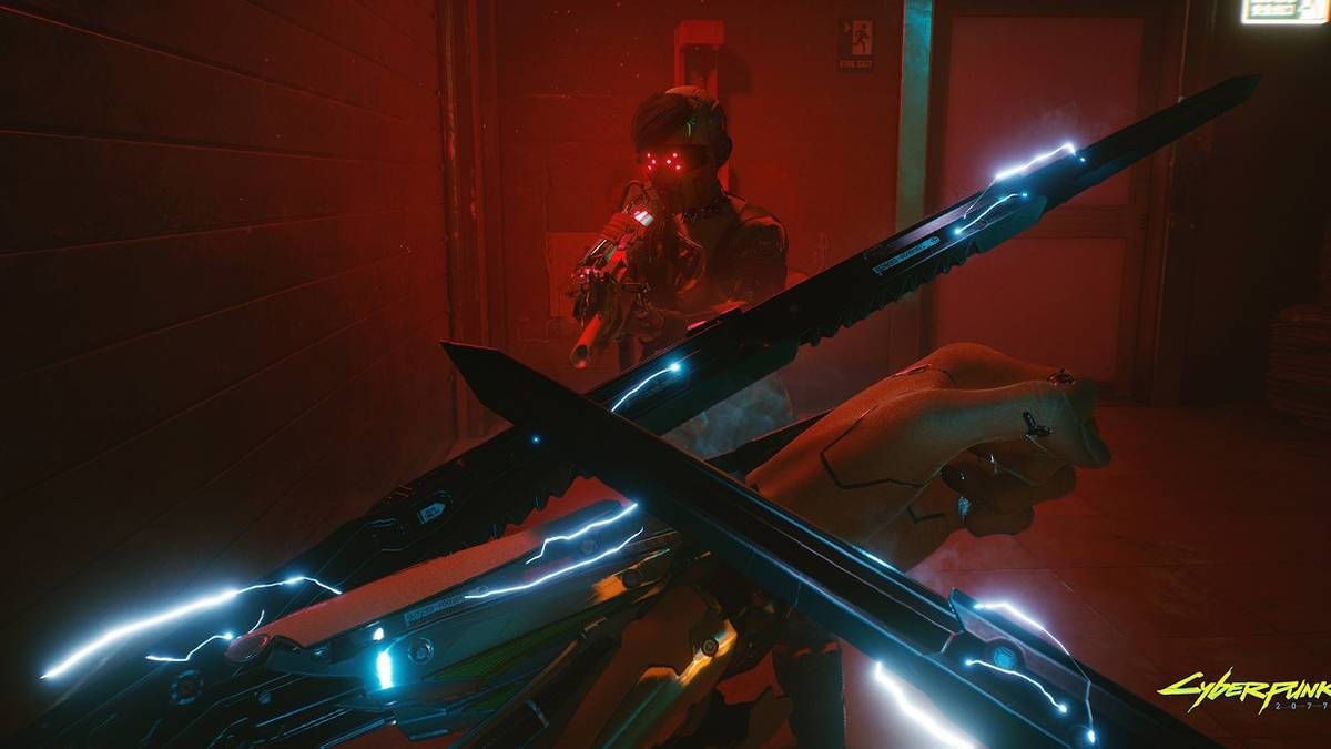 cyberpunk 2077 mantis blade electrical damage mod location
