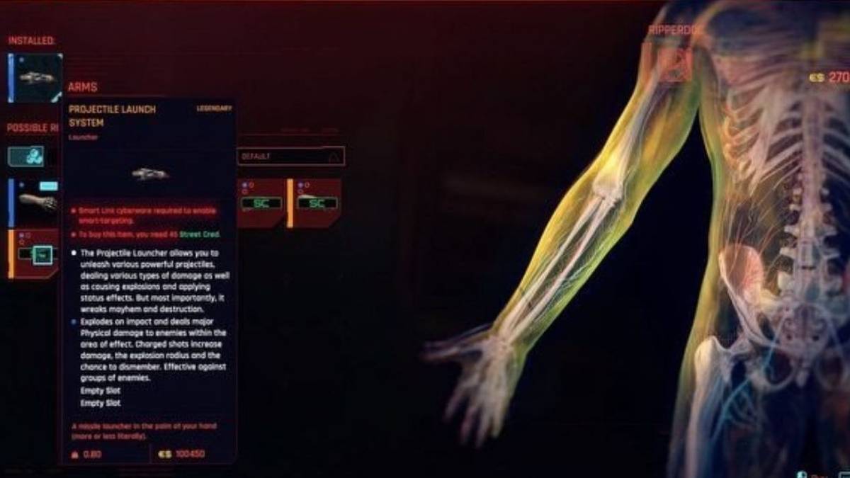 Cyberpunk 2077: Where to Get Tranquilizer Rounds for Projectile Launch ...