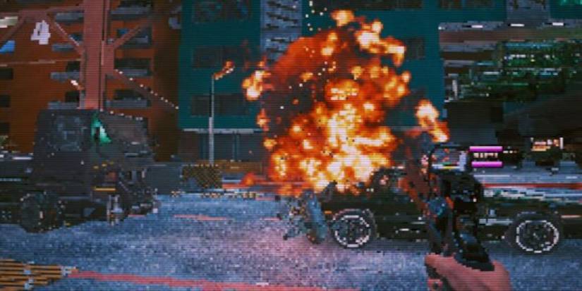 doom themed cyberpunk