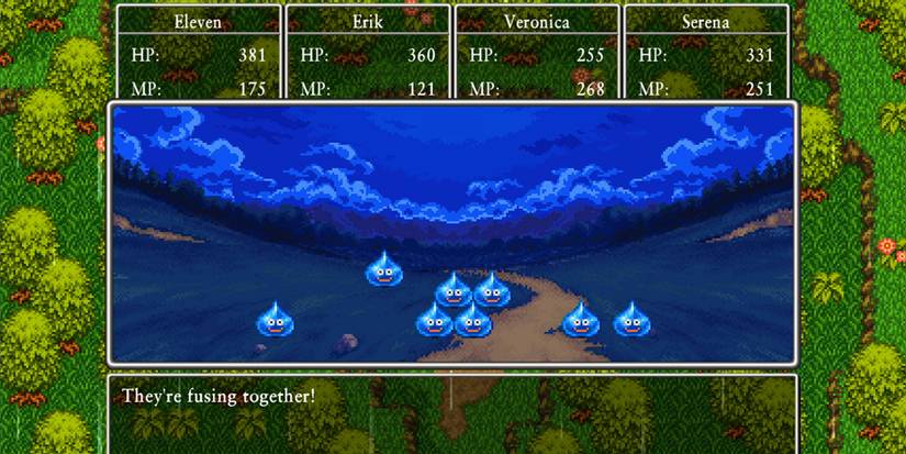 dragon quest 11 s 2d mode battle