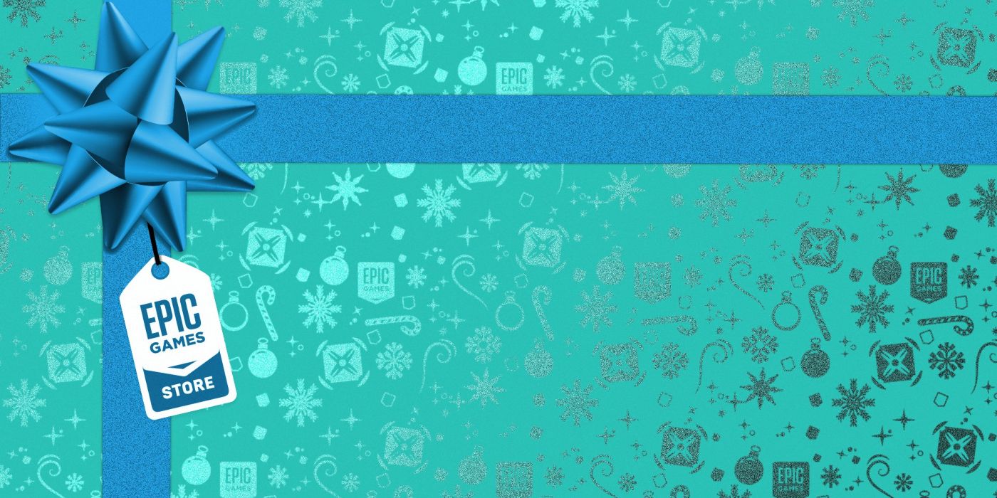 epic games store blue wrapping paper