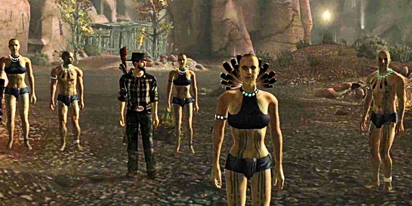 tribe of people in the wasteland of fallout new vegas