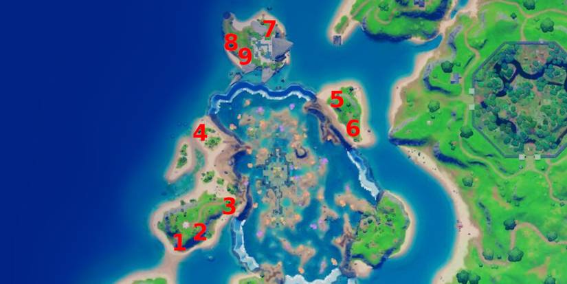 fortnite banana locations