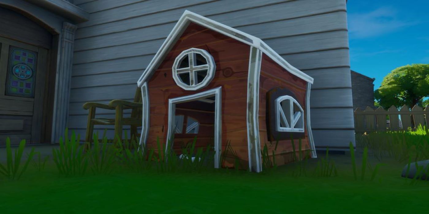 Fortnite: Smashing Dog Houses