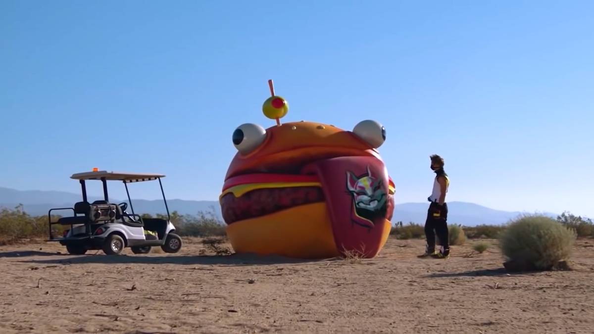 fortnite durr burger in real life desert