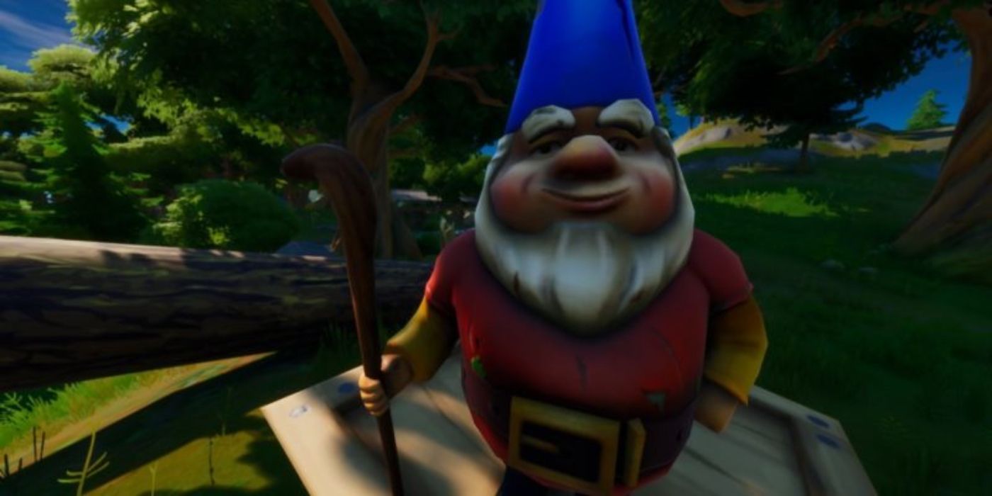 fortnite gnome in woods