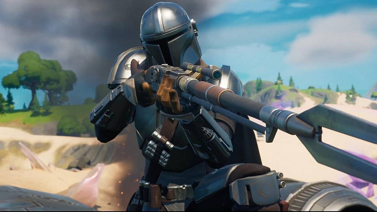 Fortnite where is the mandalorian mythic boss